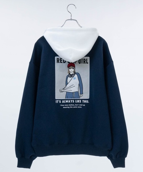 the red thread パーカー セール】【a-r】〔Red Cap Girl/レッドキャップガール〕裏起毛