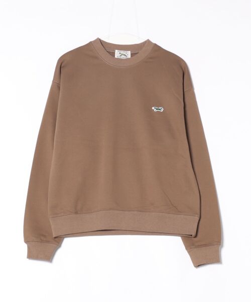 セール】【THE FOX】basic Crew sweat キツネワッペントレーナー