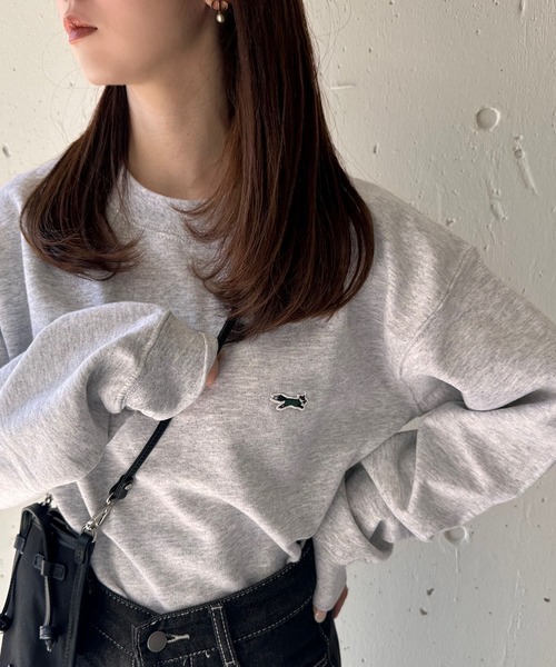 トレーナー スウェット 「THE FOX」basic Crew sweat キツネワッペントレーナー レディース メンズ PENNEYS トレーナー スウェット 「THE FOX」basic Crew sweat