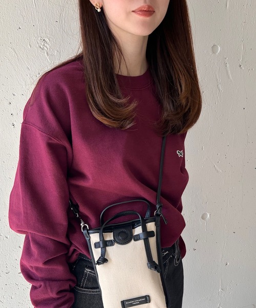 狐狸刺繡基礎衛衣