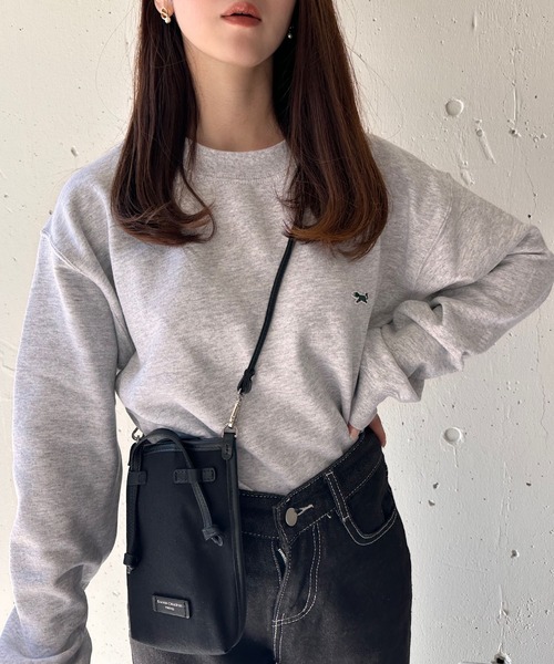 トレーナー スウェット 「THE FOX」basic Crew sweat キツネワッペントレーナー レディース メンズ PENNEYS トレーナー スウェット 「THE FOX」basic Crew sweat