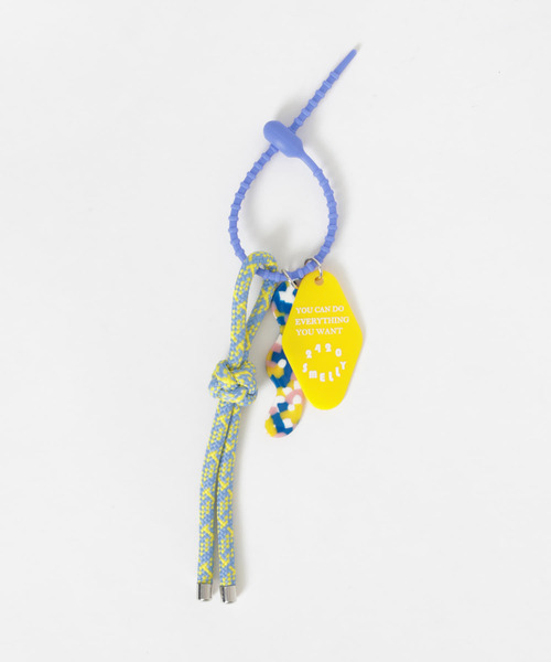 SMELLY(スメリー)の「カラフルチャームシリコンキーチェーン(キーホルダー・レディース・ブルー/グリーン/ラベンダー・-)」の16枚目の写真