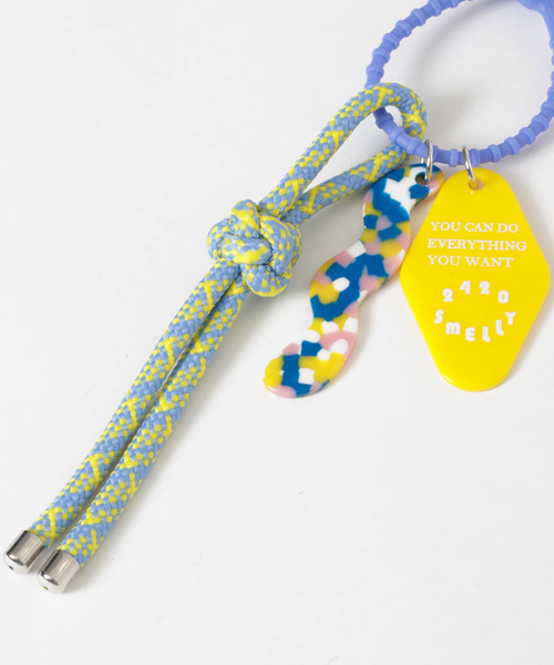 SMELLY(スメリー)の「カラフルチャームシリコンキーチェーン(キーホルダー・レディース・ブルー/グリーン/ラベンダー・-)」の21枚目の写真