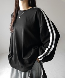 【 ２color 】サイドラインビッグＴシャツ ／ side line BIG Tee