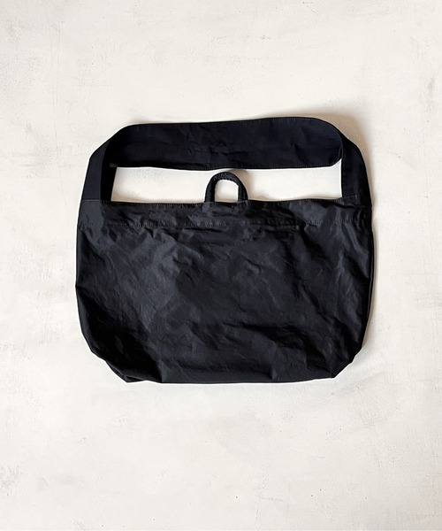 EARTH MADE（アースメイド）の「C/RIPSTOP 2WAY TOTE（ショルダーバッグ・レディース・グリーン/ブラウン/ベージュ/イエロー/ライトベージュ/ブラック/チャコールグレー・FREE）」の17枚目の写真