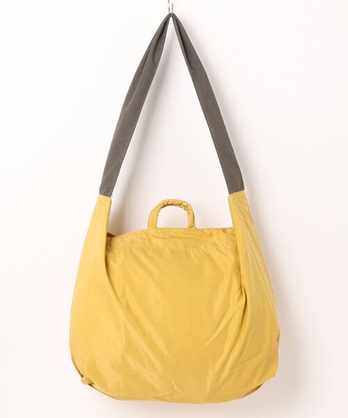 EARTH MADE（アースメイド）の「C/RIPSTOP 2WAY TOTE（ショルダーバッグ・レディース・グリーン/ブラウン/ベージュ/イエロー/ライトベージュ/ブラック/チャコールグレー・FREE）」の12枚目の写真