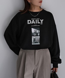 DAILYフォトプリントスウェット