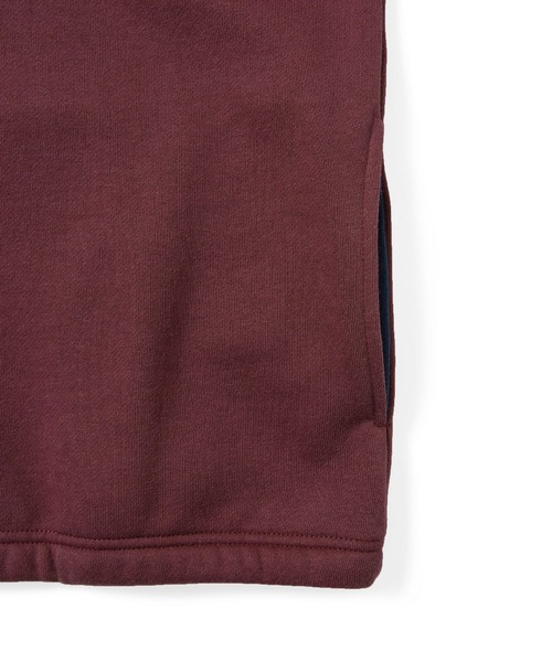 thisisneverthat(ディスイズネバーザット)の「Half Zip Sweatshirt(スウェット・メンズ・ネイビー/バーガンディー・L/M/S/XL)」の10枚目の写真