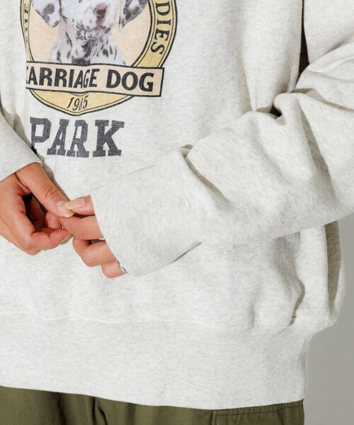 GOD ONLY KNOWS ダークグレー スウェット FREAK'S STORE/ヘビーウェイト クルーネック スウェット【限定