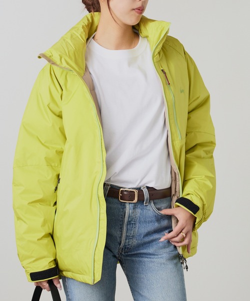NANGA（ナンガ）の「NANGA/ナンガ AURORA TEX STAND COLLAR DOWN JACKET オーロラテックス オーロラ ダウンジャケット 760FP（ダウンジャケット/コート・メンズ・ブラック/ベージュ/ブラウン/グレー/ライム・M/L/XL/S）」の5枚目の写真