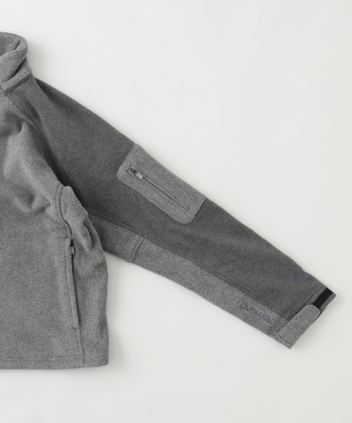 MARMOT CAPITAL(マーモットキャピタル)の「【MARMOT CAPITAL / マーモット キャピタル】POLARTECH FLEECE JACKET(ブルゾン・メンズ・グレー・LARGE)」の4枚目の写真