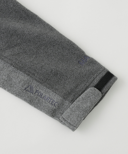 MARMOT CAPITAL(マーモットキャピタル)の「【MARMOT CAPITAL / マーモット キャピタル】POLARTECH FLEECE JACKET(ブルゾン・メンズ・グレー・LARGE)」の6枚目の写真