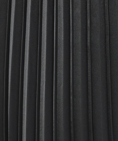 Elura（エルーラ）の「レザーライクプリーツスカート＜低身長サイズあり＞/147958（スカート・レディース・チャコールグレー/ライトブルー/アイボリー・LARGE/MEDIUM/FREE(S)）」の4枚目の写真