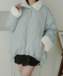 Ambre Neige（アンブルネージュ）の「2way reversible quilting boa jacket / 2wayリバーシブルキルティングボアジャケット（ブルゾン・レディース）」