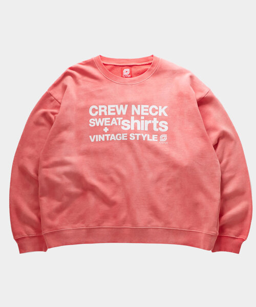 Sourcream（サワークリーム）の「【Sourcream/サワークリーム】ヴィンテージライクロゴスウェット（スウェット・レディース・ライトグレー/レッド/ネイビー/ブラック/サックスブルー/アイボリー・LARGE/MEDIUM）」の6枚目の写真