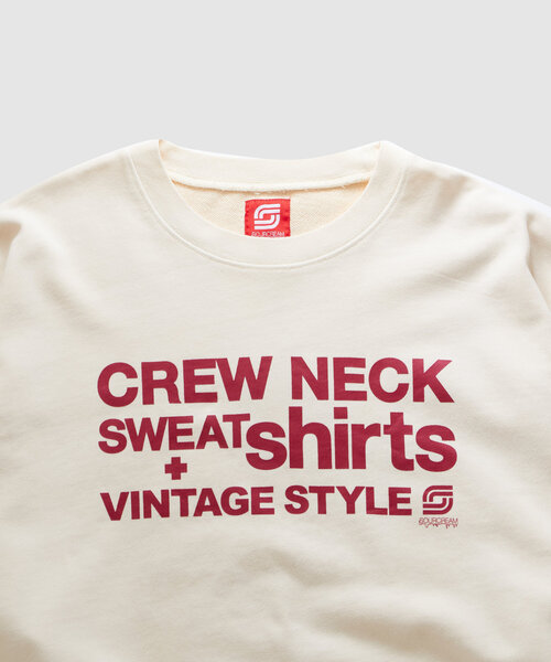 Sourcream（サワークリーム）の「【Sourcream/サワークリーム】ヴィンテージライクロゴスウェット（スウェット・レディース・ライトグレー/レッド/ネイビー/ブラック/サックスブルー/アイボリー・LARGE/MEDIUM）」の19枚目の写真