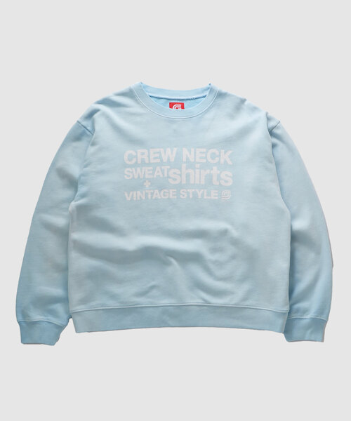 Sourcream（サワークリーム）の「【Sourcream/サワークリーム】ヴィンテージライクロゴスウェット（スウェット・レディース・ライトグレー/レッド/ネイビー/ブラック/サックスブルー/アイボリー・LARGE/MEDIUM）」の22枚目の写真