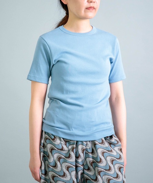 tシャツ 「gicipi」 CRISTALLO/2513P クルーネック Tシャツ レディース SALE】 gicipi CRISTALLO クルーネック Tシャツ ｜くらすこと