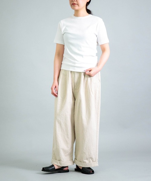 tシャツ 「gicipi」 CRISTALLO/2513P クルーネック Tシャツ レディース 楽天市場】【40%OFF】GICIPI ジチピ コットン フライス クルー
