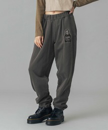 X-girl | MESSAGE AND FACE PATCH FADED SWEAT PANTS(スウェットパンツ)