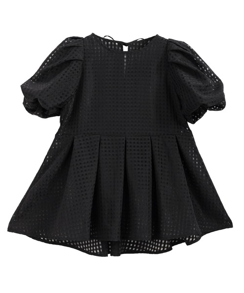 MERAKI(メラキ)の「シアーギンガムトップス(シャツ/ブラウス・レディース・ホワイト/ブラック/ピンク・M/S)」の17枚目の写真