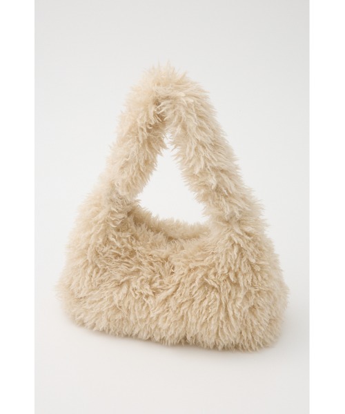 SLY（スライ）の「F/FUR BAG フェイクファー バッグ（ハンドバッグ・レディース・アイボリー/ブラック・FREE）」の19枚目の写真