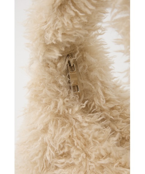 SLY（スライ）の「F/FUR BAG フェイクファー バッグ（ハンドバッグ・レディース・アイボリー/ブラック・FREE）」の18枚目の写真