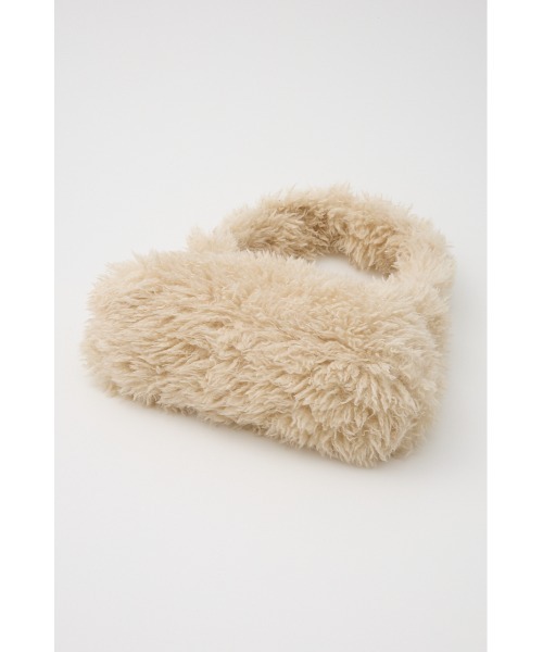 SLY（スライ）の「F/FUR BAG フェイクファー バッグ（ハンドバッグ・レディース・アイボリー/ブラック・FREE）」の15枚目の写真