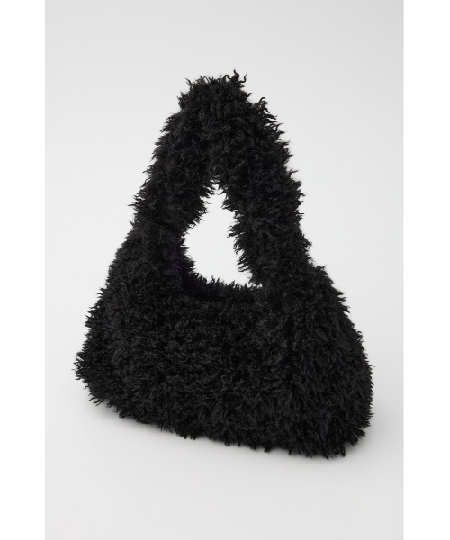 SLY（スライ）の「F/FUR BAG フェイクファー バッグ（ハンドバッグ・レディース・アイボリー/ブラック・FREE）」の9枚目の写真