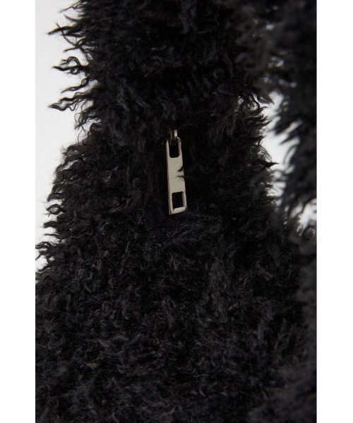 SLY（スライ）の「F/FUR BAG フェイクファー バッグ（ハンドバッグ・レディース・アイボリー/ブラック・FREE）」の8枚目の写真