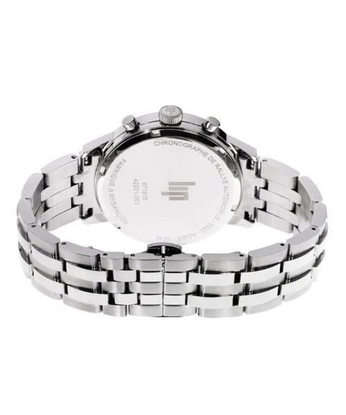 LIP(リップ)の「「LIP/リップ」ラリー 41mm パンダ メカクォーツ クロノグラフ シルバー ステンレススチール(アナログ腕時計・メンズ・シルバー・FREE)」の2枚目の写真