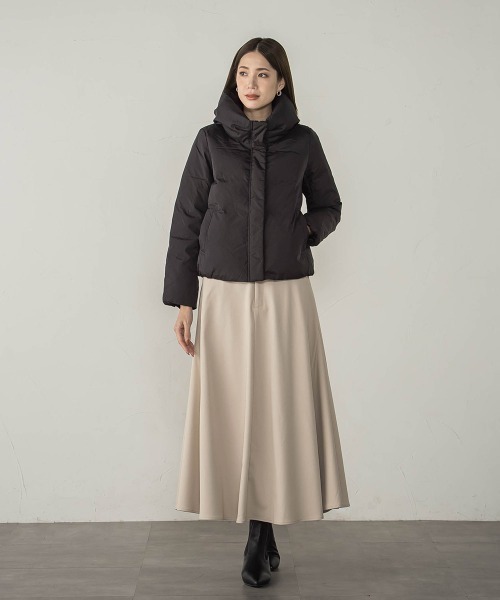 ketty（ケティ）の「マイクロタフタダウンジャケット（ダウンジャケット/コート・レディース・ブラック/ライトグレー/ベージュ/オフホワイト・M）」の19枚目の写真