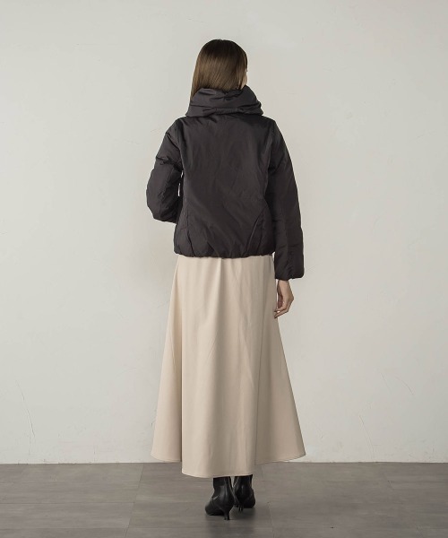 ketty（ケティ）の「マイクロタフタダウンジャケット（ダウンジャケット/コート・レディース・ブラック/ライトグレー/ベージュ/オフホワイト・M）」の20枚目の写真