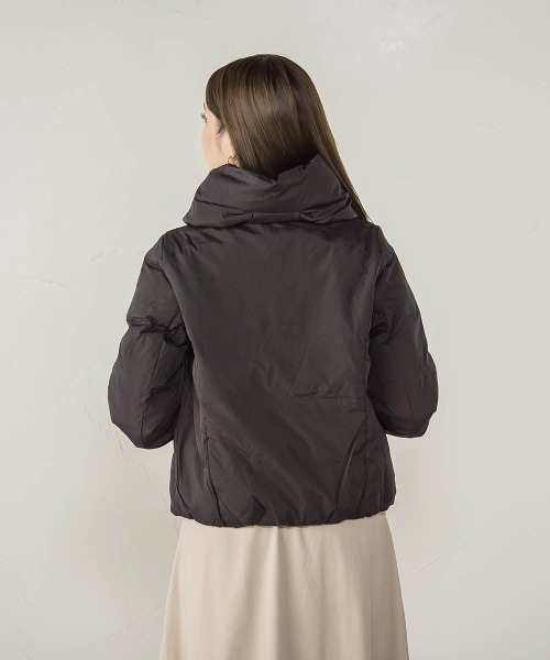 ketty（ケティ）の「マイクロタフタダウンジャケット（ダウンジャケット/コート・レディース・ブラック/ライトグレー/ベージュ/オフホワイト・M）」の17枚目の写真