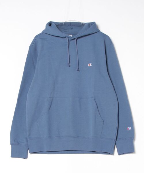 Champion(チャンピオン)の「【CHAMPION/チャンピオン】フレンチテリー フーディー プルオーバーパーカー 裏毛 C3-Y136(パーカー・メンズ・杢グレー/オフホワイト/ブルー/ブラック/ホワイト・MEDIUM/X-LARGE/LARGE)」の5枚目の写真
