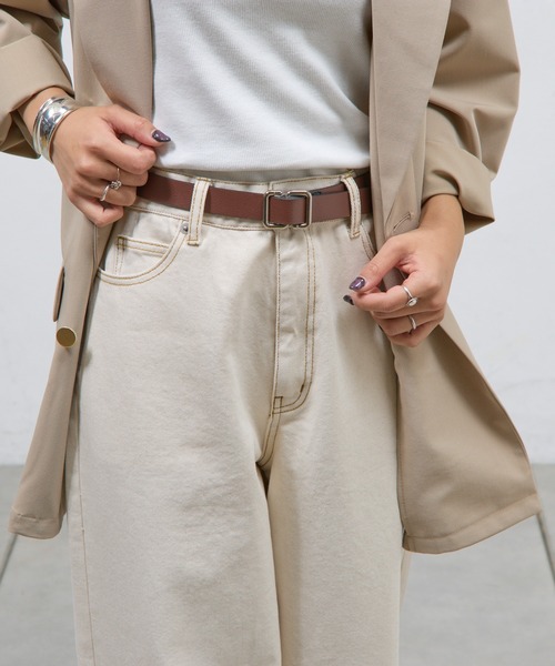 COLONY 2139（コロニートゥーワンスリーナイン）の「リバーシブルベルト（ベルト・レディース・ブラック・FREE）」の6枚目の写真