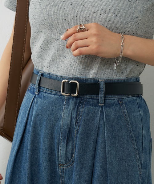 COLONY 2139（コロニートゥーワンスリーナイン）の「リバーシブルベルト（ベルト・レディース・ブラック・FREE）」の19枚目の写真