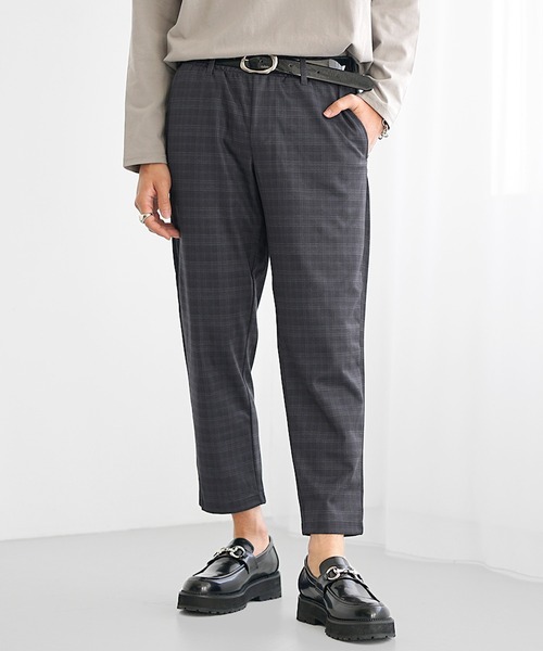 MinoriTY（マイノリティ）の「【MinoriTY】T/PUテーラードジャケットセットアップ テーパードパンツ アンクルパンツ メンズ（セットアップ・メンズ・ブラック/グレー/ラベンダー/ストライプ/チェック/その他1/グリーン系その他/その他2/ブラック系その他/パープル系その他・S/M/L）」の22枚目の写真