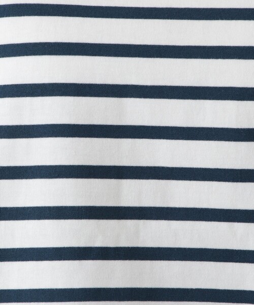 Afternoon Tea（アフタヌーンティー）の「MON JOURNALボーダークロップドプルオーバー（Tシャツ/カットソー・レディース・ネイビー/ピンク/ライトグリーン/ライトピンク/ライトブルー・MEDIUM）」の14枚目の写真