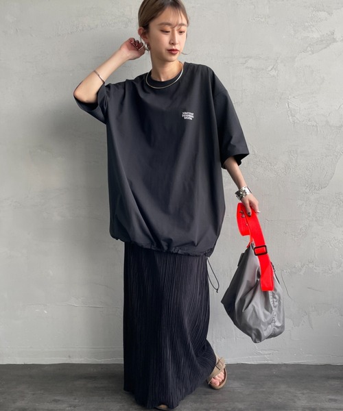 MARMOT（マーモット）の「[Marmot/マーモット] 別注 ドローコード付き ヒストリーバックプリントTシャツ（Tシャツ/カットソー・レディース・ブラック/ホワイト・XL/L/M/S）」の5枚目の写真