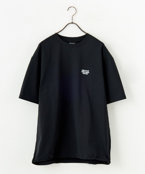MARMOT（マーモット）の「[Marmot/マーモット] 別注 ドローコード付き ヒストリーバックプリントTシャツ（Tシャツ/カットソー・レディース・ブラック/ホワイト・XL/L/M/S）」の14枚目の写真