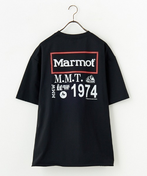MARMOT（マーモット）の「[Marmot/マーモット] 別注 ドローコード付き ヒストリーバックプリントTシャツ（Tシャツ/カットソー・レディース・ブラック/ホワイト・XL/L/M/S）」の15枚目の写真