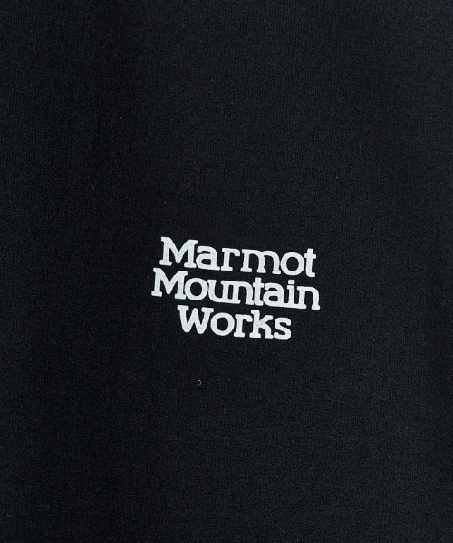 MARMOT（マーモット）の「[Marmot/マーモット] 別注 ドローコード付き ヒストリーバックプリントTシャツ（Tシャツ/カットソー・レディース・ブラック/ホワイト・XL/L/M/S）」の17枚目の写真