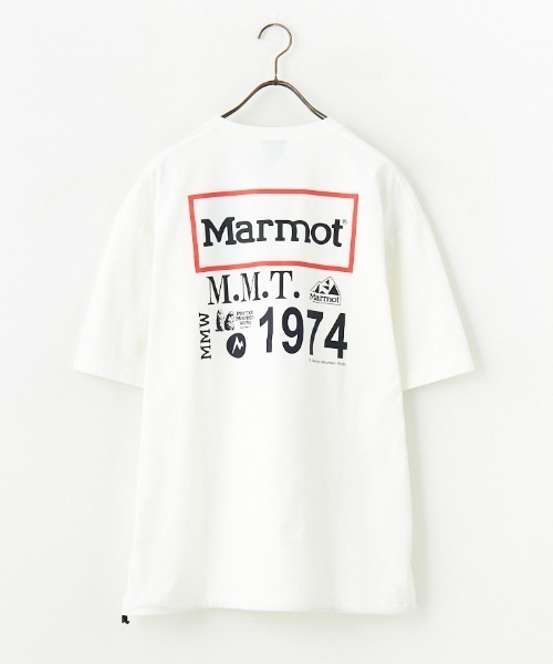 MARMOT（マーモット）の「[Marmot/マーモット] 別注 ドローコード付き ヒストリーバックプリントTシャツ（Tシャツ/カットソー・レディース・ブラック/ホワイト・XL/L/M/S）」の12枚目の写真
