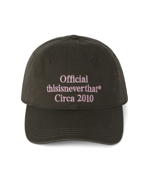 thisisneverthat(ディスイズネバーザット)の「(SS25)Times Cap(キャップ・メンズ・チャコール/ベージュ系その他/ブラック/ネイビー/グリーン/オリーブ・FREE)」の9枚目の写真
