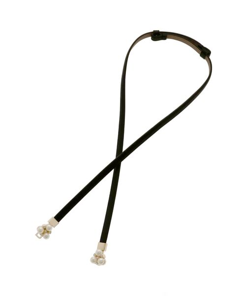 MERCURYDUO（マーキュリーデュオ）の「ビジューバックルベルト（ベルト・レディース・オフホワイト/ブラック/ダークブラウン・FREE）」の9枚目の写真