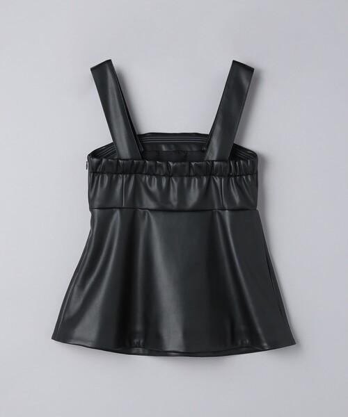 UNITED ARROWS（ユナイテッドアローズ）の「レザーライク ビスチェ（その他トップス・レディース・ブラック・FREE）」の9枚目の写真