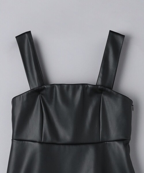 UNITED ARROWS（ユナイテッドアローズ）の「レザーライク ビスチェ（その他トップス・レディース・ブラック・FREE）」の10枚目の写真