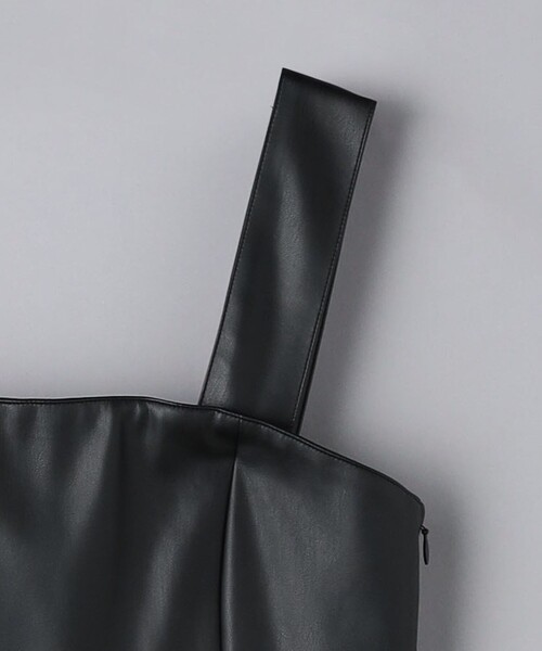 UNITED ARROWS（ユナイテッドアローズ）の「レザーライク ビスチェ（その他トップス・レディース・ブラック・FREE）」の11枚目の写真