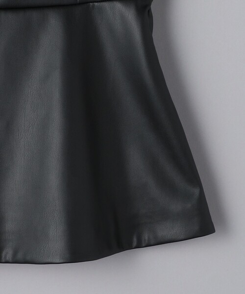 UNITED ARROWS（ユナイテッドアローズ）の「レザーライク ビスチェ（その他トップス・レディース・ブラック・FREE）」の12枚目の写真
